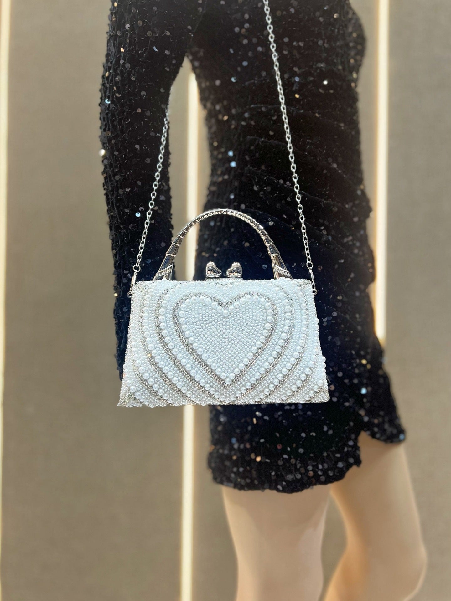 Women's Crossbody Bag Party Handbag Dress Bag Diamond Dinner Bag