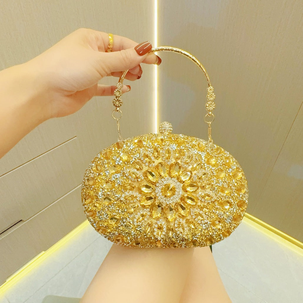 women evening dress party bag diamond Retro handbag