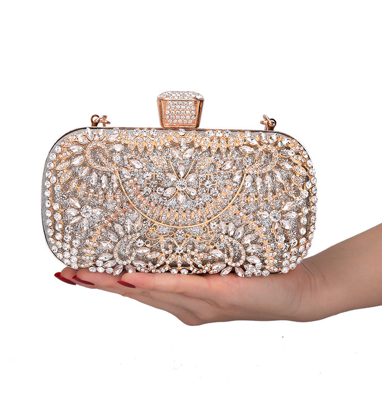 Women's diamond handbags banquet Evening dress bags