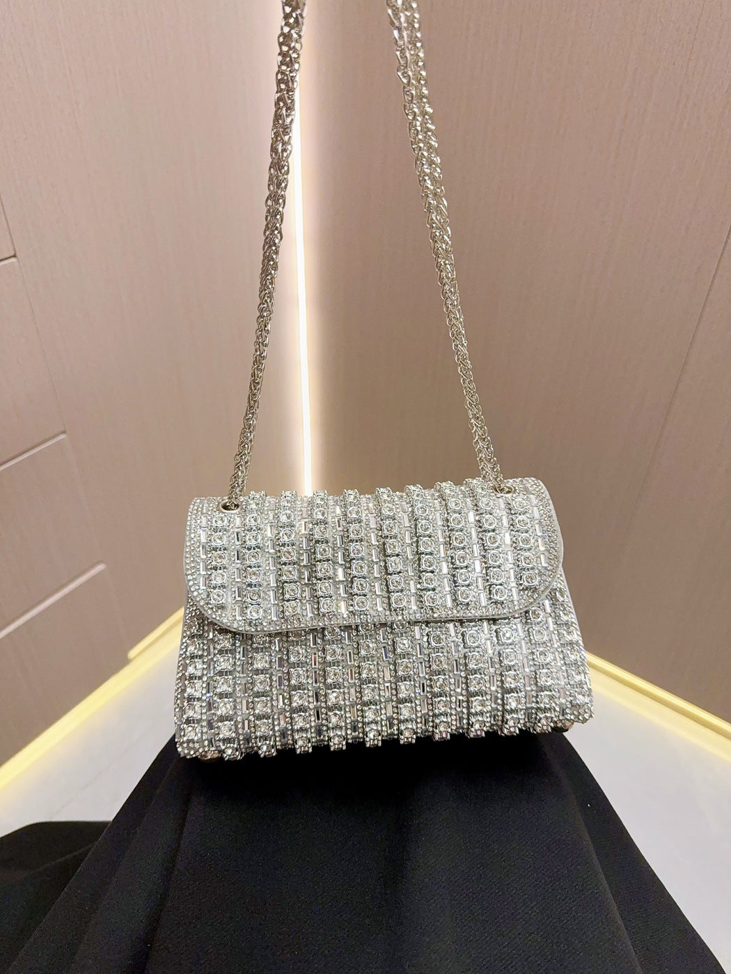 Women's handbag party shoulder crossbody bag diamond party evening bag